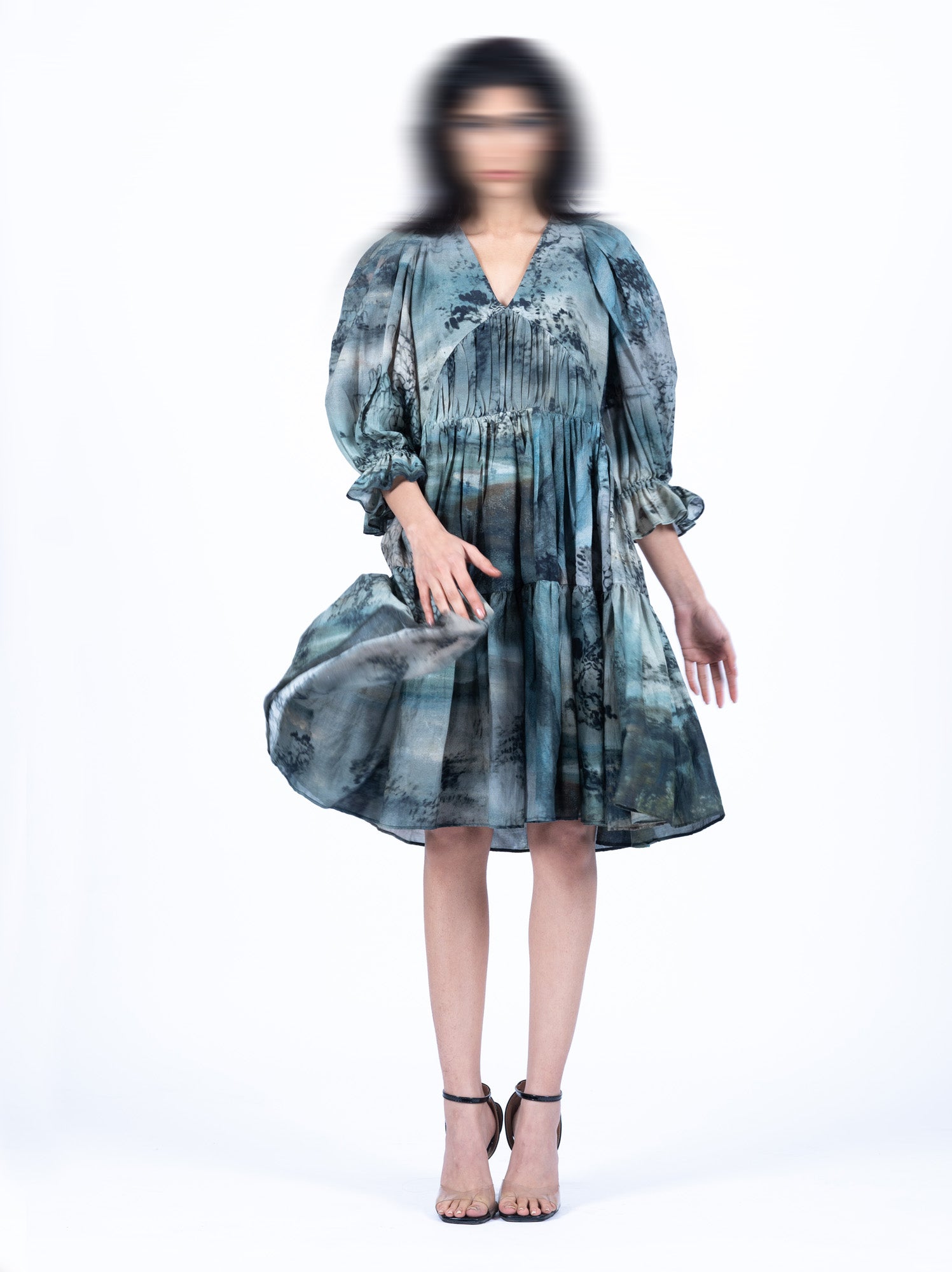 Midnight Mirage Kleid - Kurz