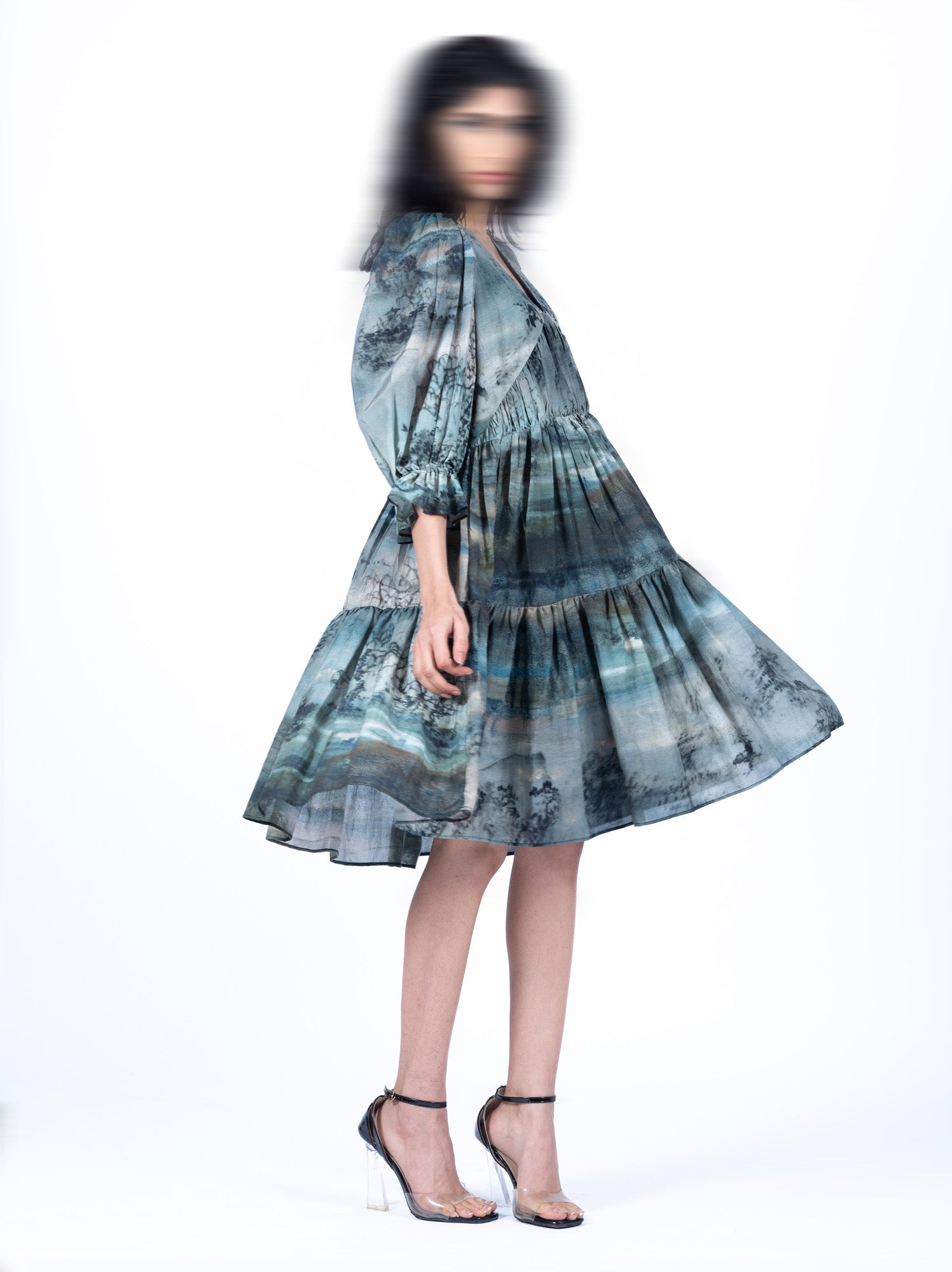 Midnight Mirage Kleid - Kurz