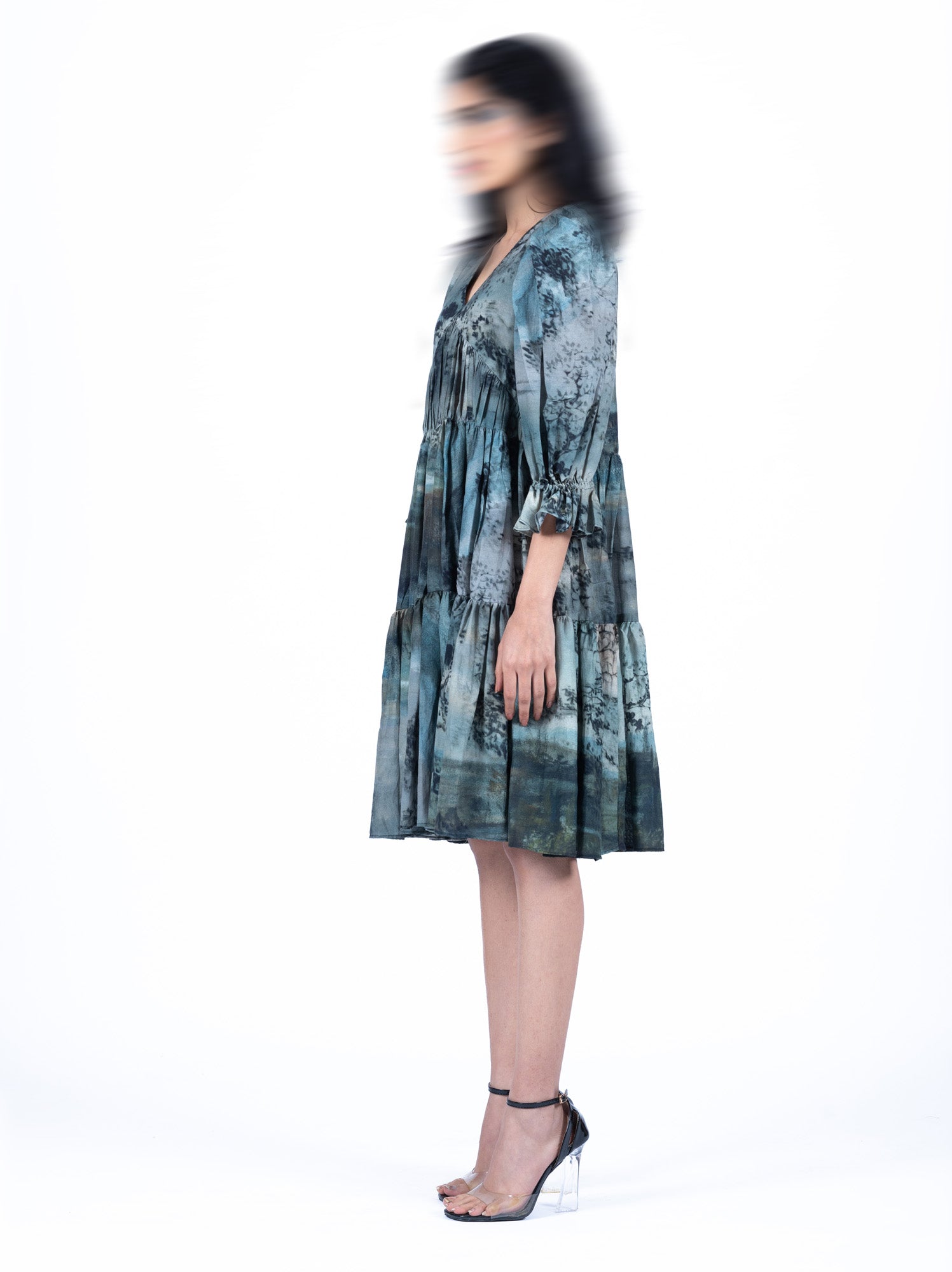 Midnight Mirage Kleid - Kurz