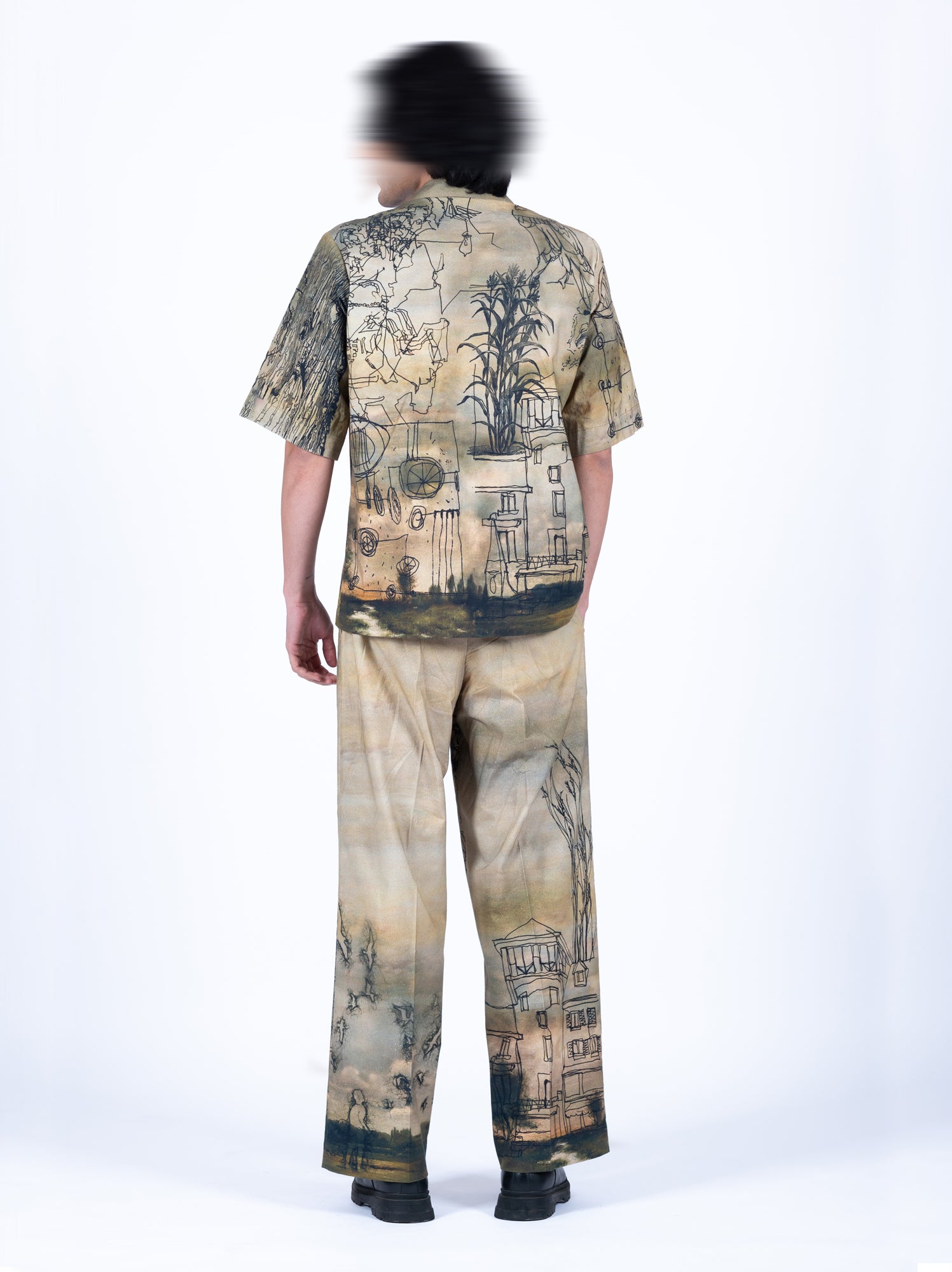 Sketchbook Shirt co-ord
