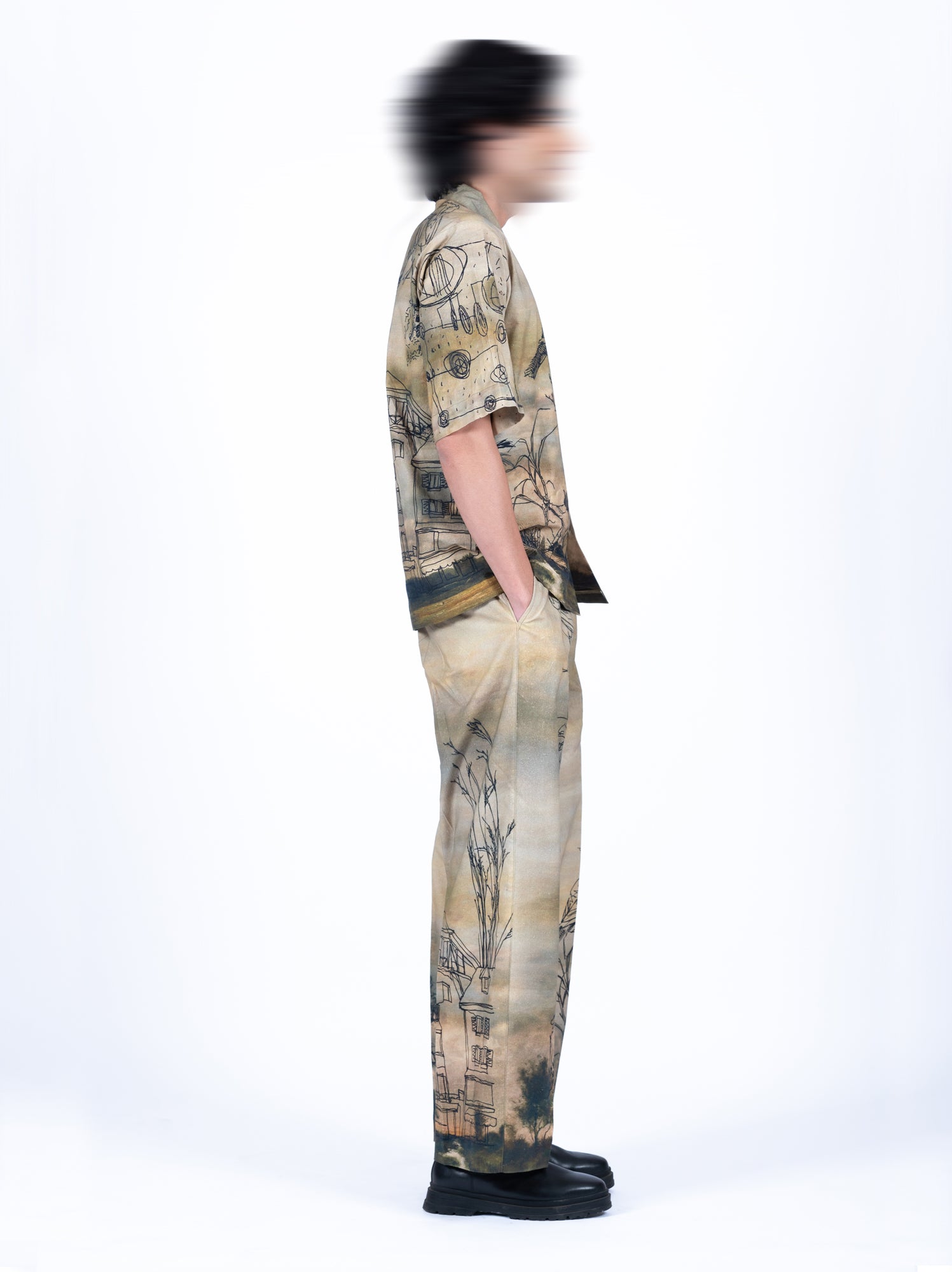 Sketchbook Shirt co-ord