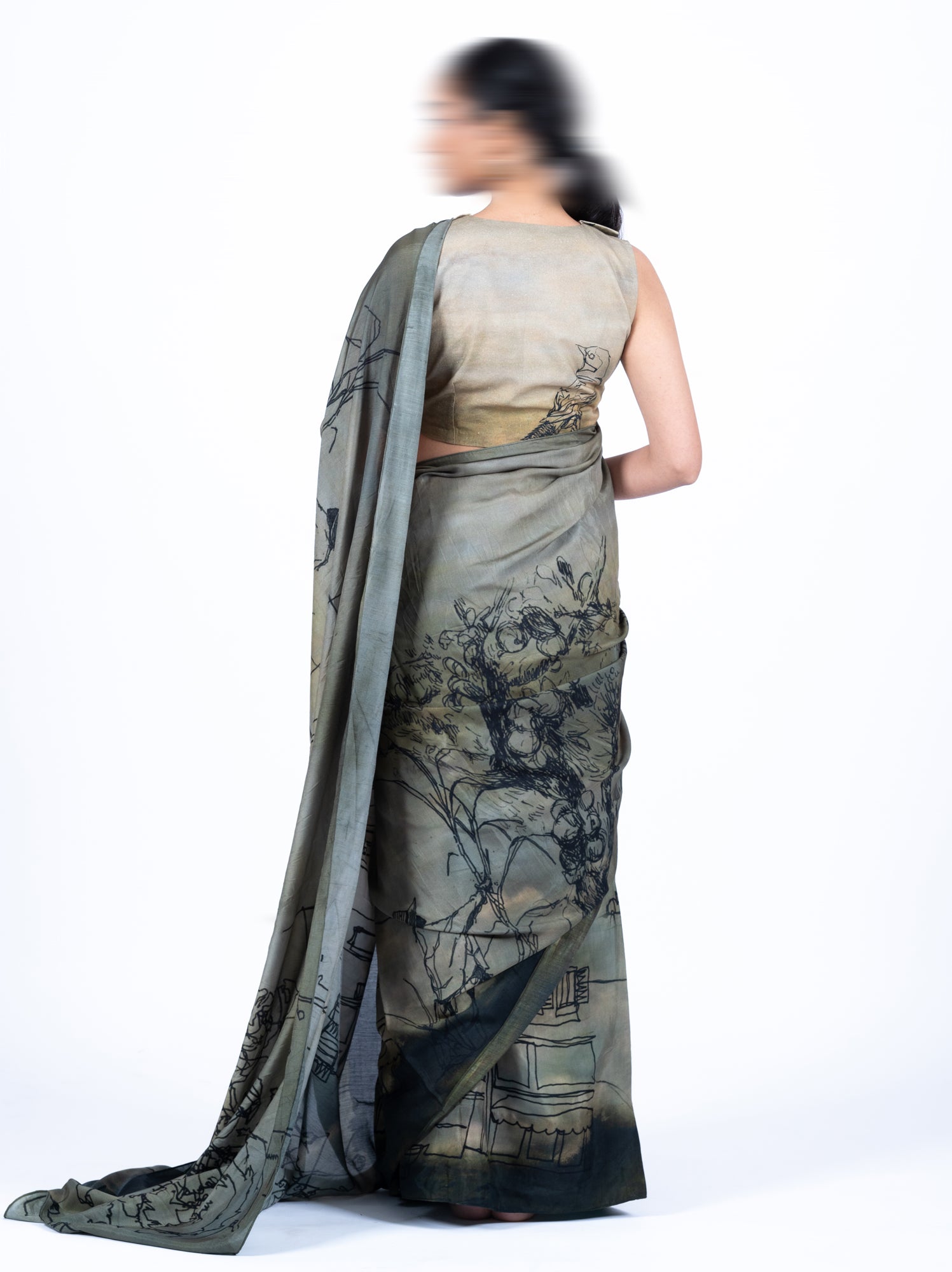 Skizzenbuch Sari