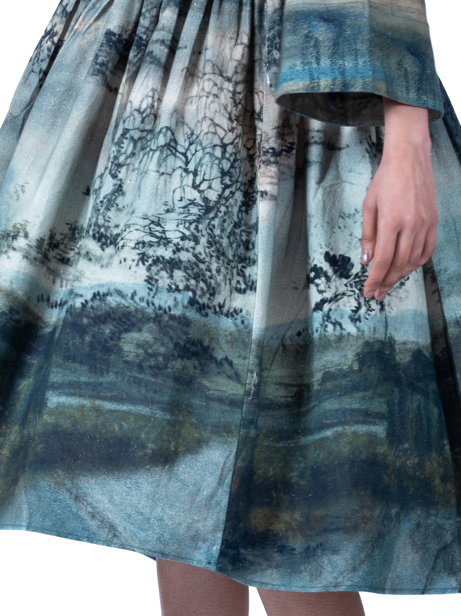 Midi-Mirage-Kleid
