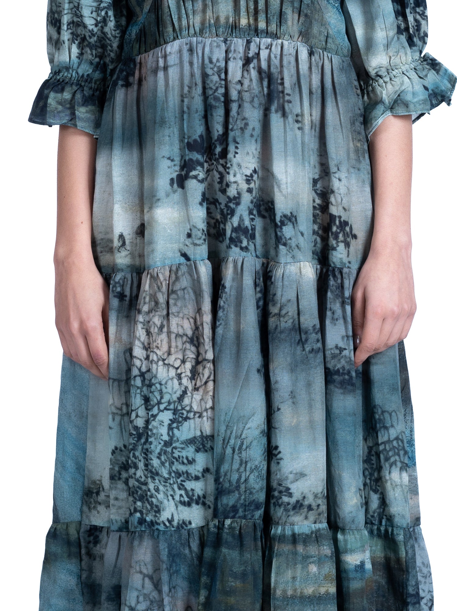 Midnight Mirage Maxikleid - Lang