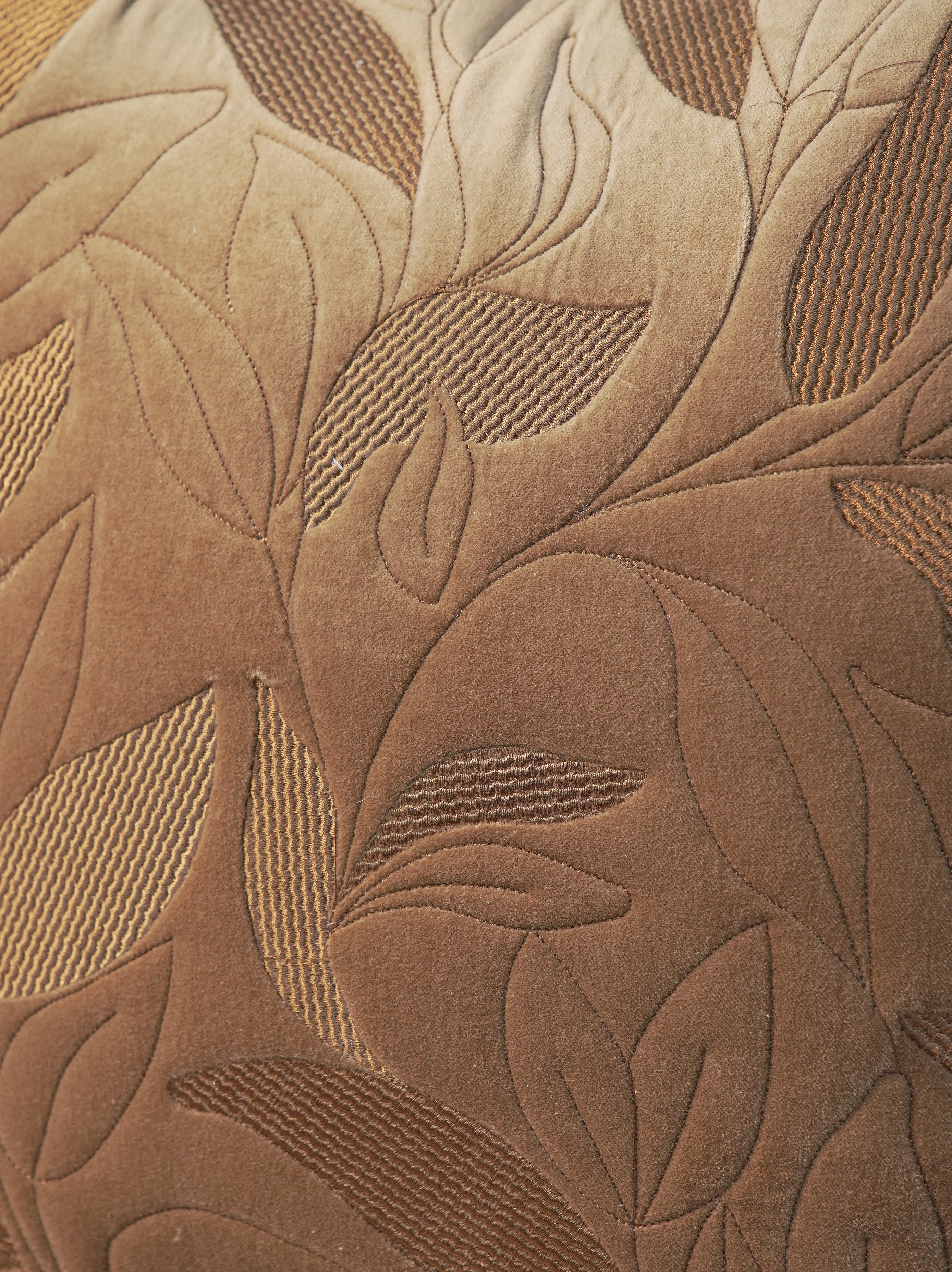 Grove Quilted Velvet Cushion