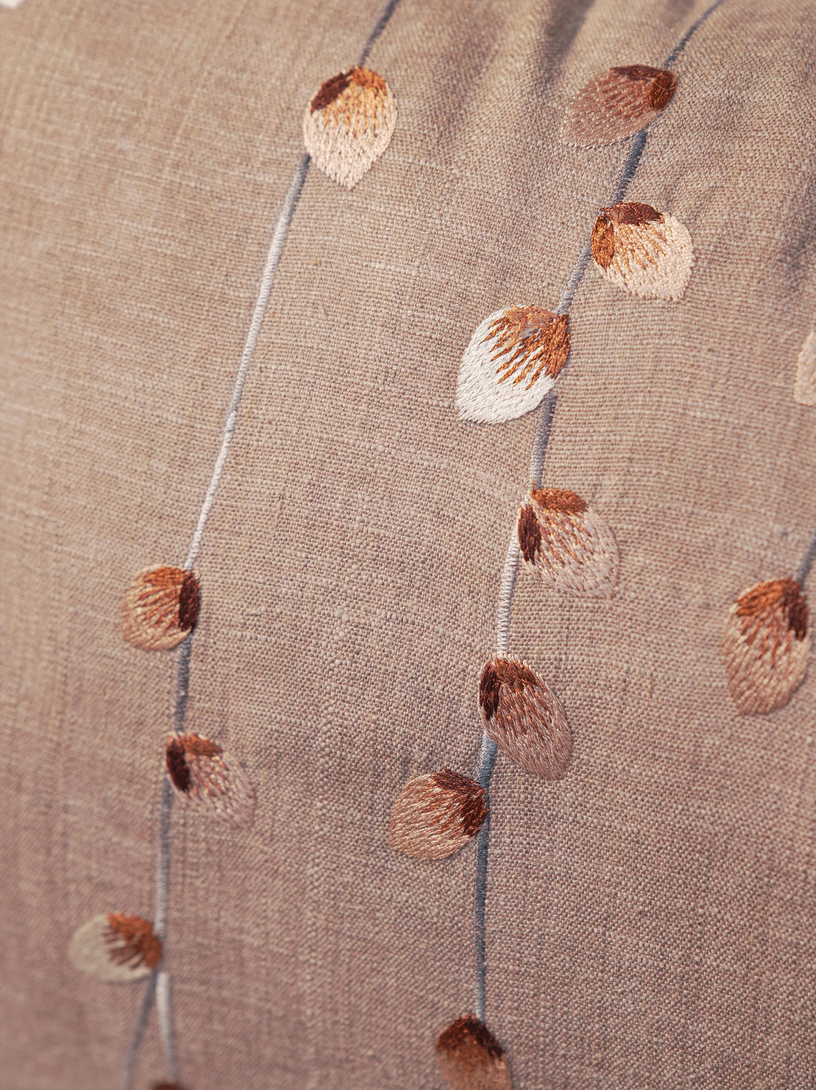 Shade Embroidered Cushion - Rectangle