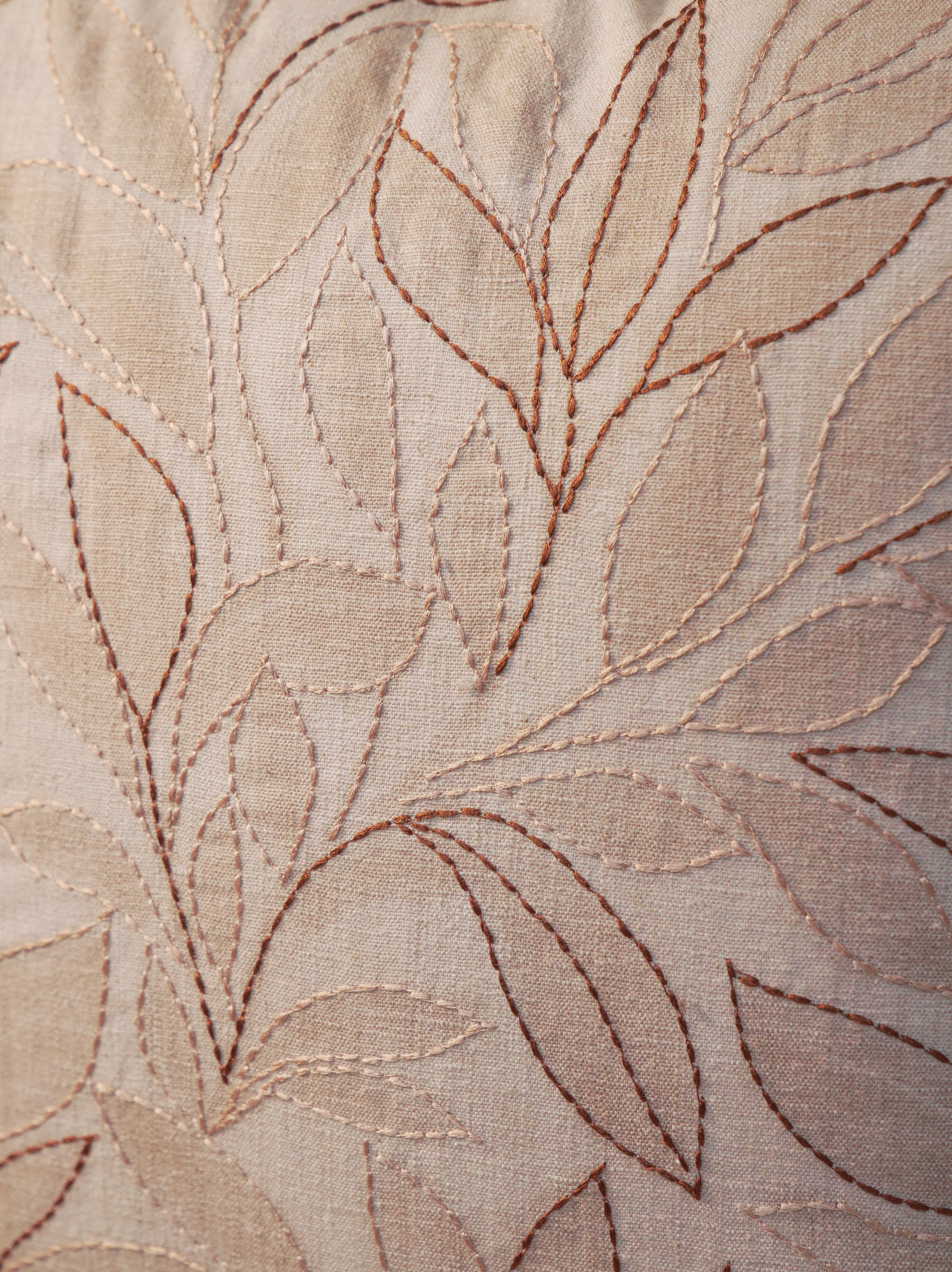 Fey Embroidered Cushion