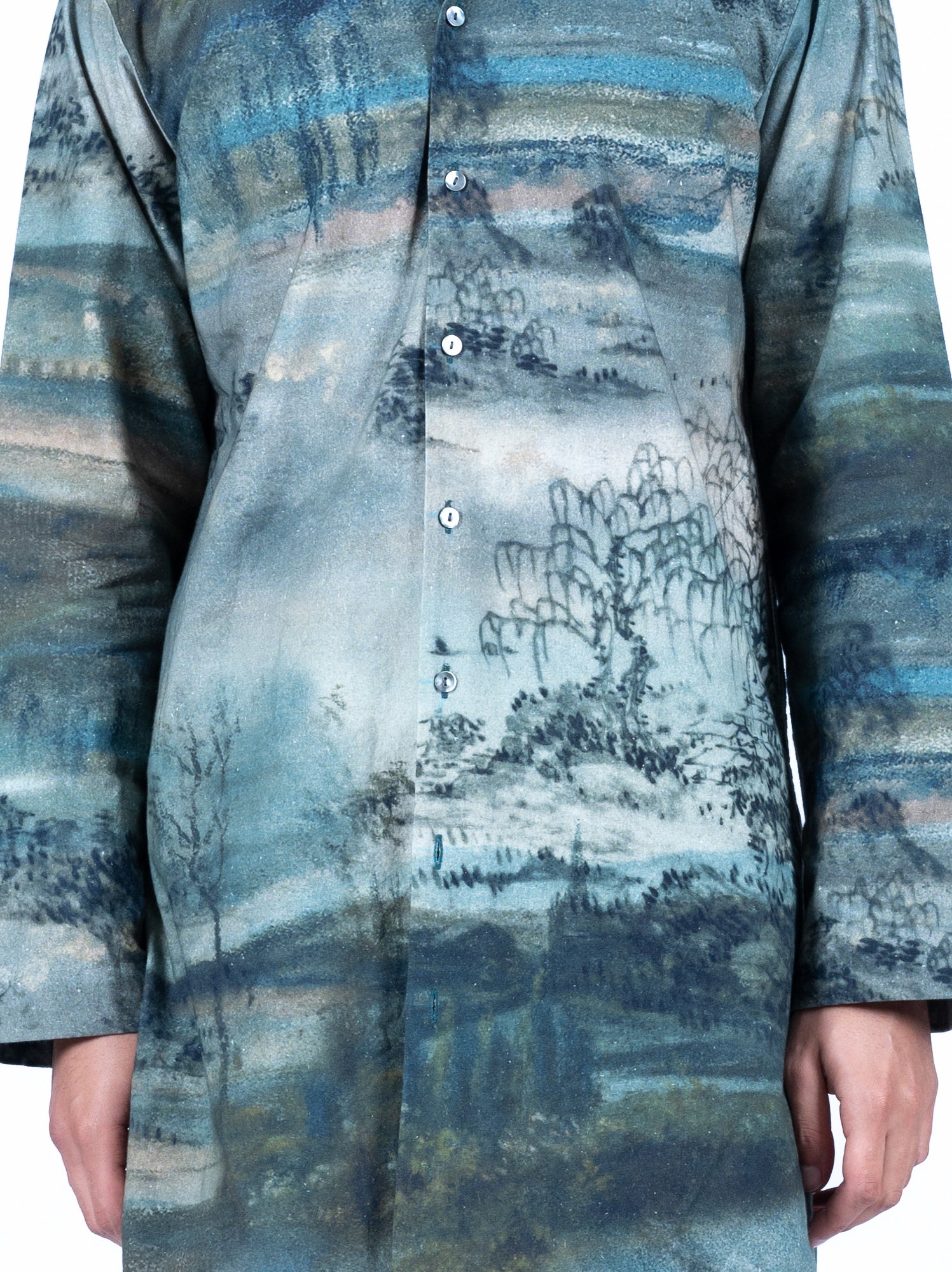 Midnight Mirage Kurta-Kombi