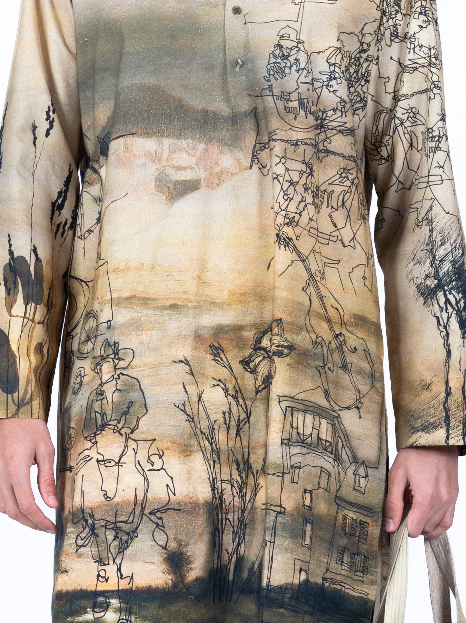 Sketchbook Kurta-Kombi